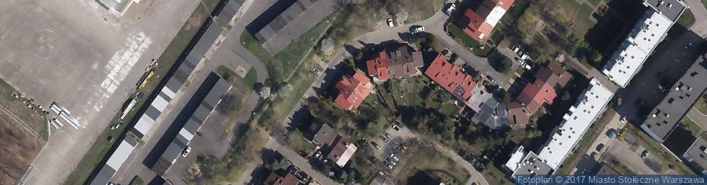 Zdjęcie satelitarne Zachodzącego Słońca ul.