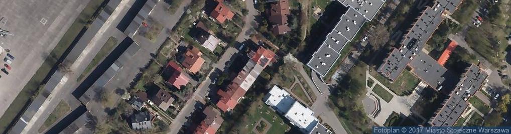 Zdjęcie satelitarne Zachodzącego Słońca ul.