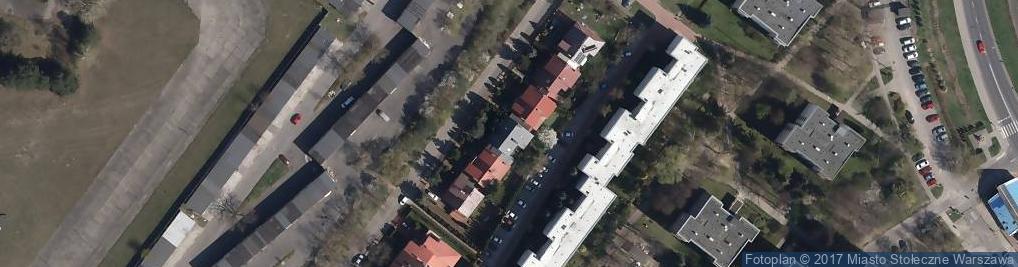 Zdjęcie satelitarne Zachodzącego Słońca ul.
