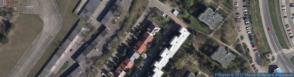Zdjęcie satelitarne Zachodzącego Słońca ul.