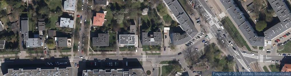 Zdjęcie satelitarne Zajączka Józefa, gen. ul.