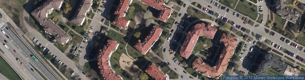 Zdjęcie satelitarne Zapustna ul.