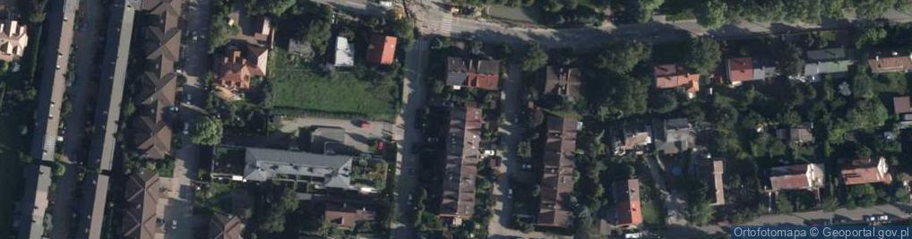 Zdjęcie satelitarne Zaczarowanej Dorożki ul.