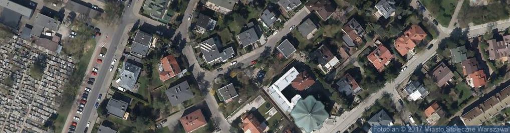 Zdjęcie satelitarne Zakręt ul.