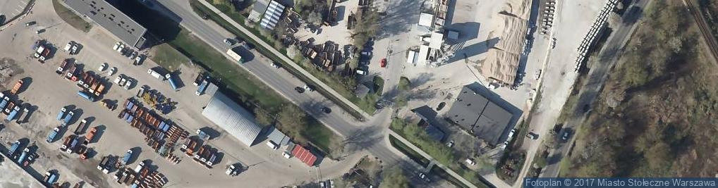 Zdjęcie satelitarne Zawodzie ul.