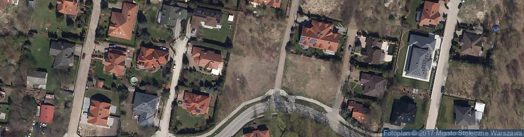 Zdjęcie satelitarne Zakręcona ul.