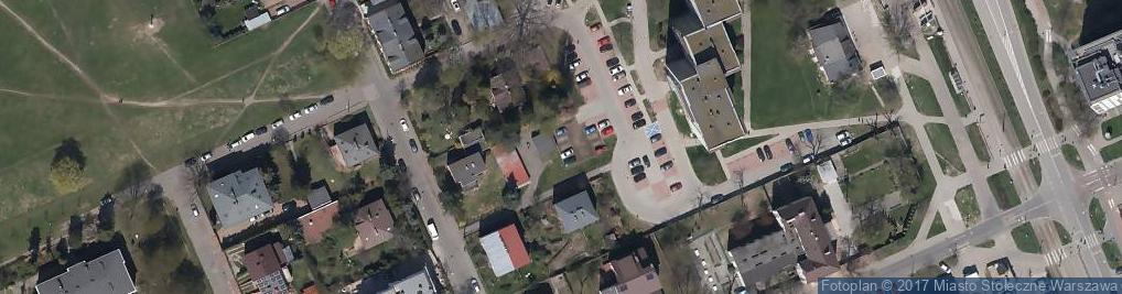 Zdjęcie satelitarne Zagraniczna ul.