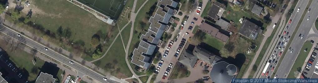 Zdjęcie satelitarne Zamiejska ul.