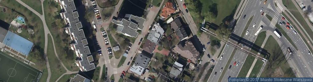 Zdjęcie satelitarne Zamiejska ul.