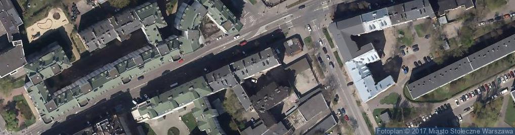 Zdjęcie satelitarne Ząbkowska ul.