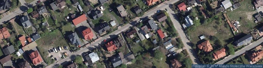 Zdjęcie satelitarne Zawodowa ul.