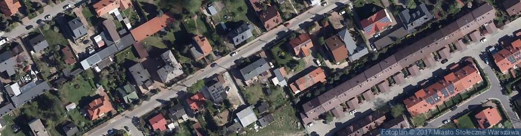 Zdjęcie satelitarne Zawodowa ul.