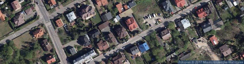 Zdjęcie satelitarne Zawodowa ul.