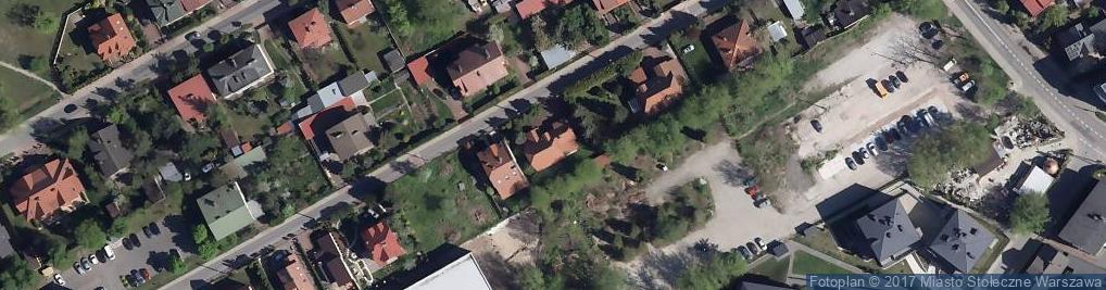 Zdjęcie satelitarne Zawiszaków ul.