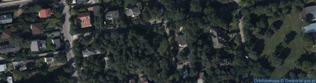 Zdjęcie satelitarne Zapomniana ul.