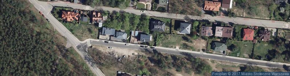 Zdjęcie satelitarne Zachodnia ul.