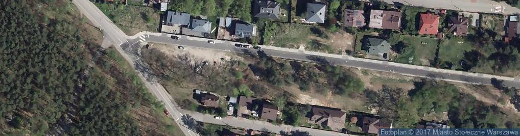 Zdjęcie satelitarne Zachodnia ul.