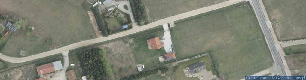 Zdjęcie satelitarne Zaciszna ul.