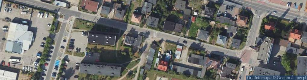 Zdjęcie satelitarne Zachodnia ul.