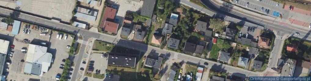 Zdjęcie satelitarne Zachodnia ul.