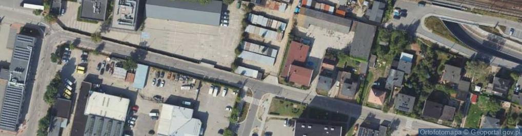 Zdjęcie satelitarne Zachodnia ul.