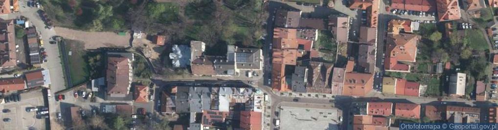 Zdjęcie satelitarne Zamkowa ul.