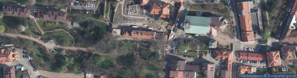 Zdjęcie satelitarne Zamkowa ul.