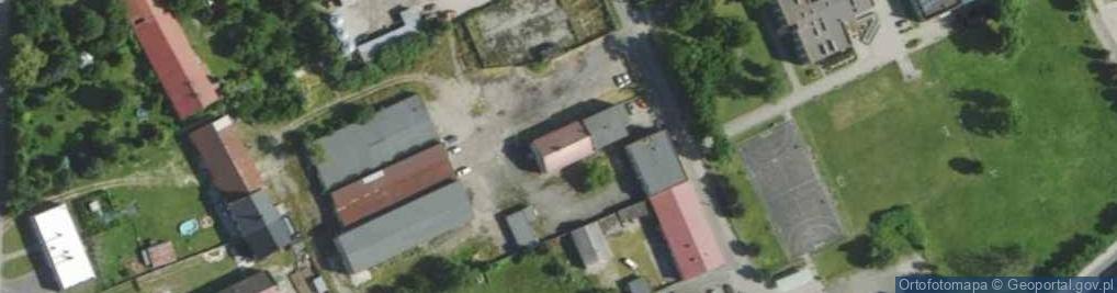 Zdjęcie satelitarne Zamkowa ul.