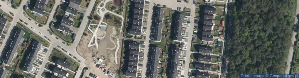 Zdjęcie satelitarne Zaciszna ul.