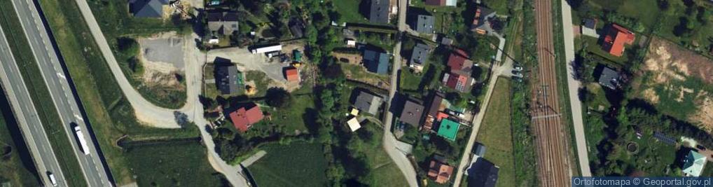 Zdjęcie satelitarne Zamknięta ul.