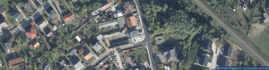 Zdjęcie satelitarne Zachodnia ul.