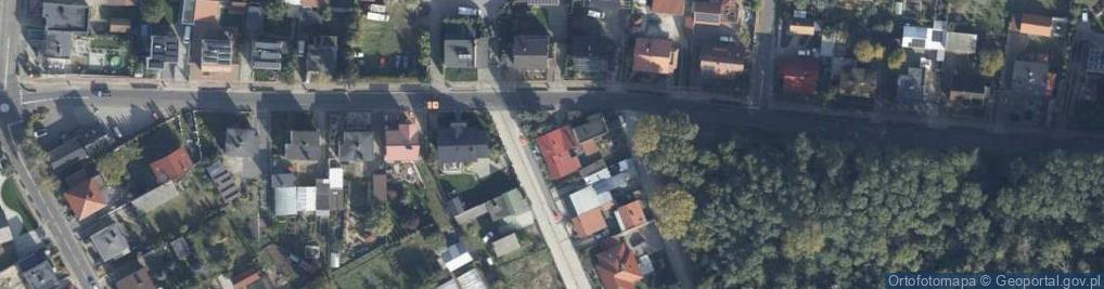 Zdjęcie satelitarne Zalesie ul.