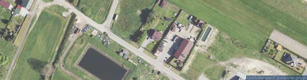 Zdjęcie satelitarne Zawodzie ul.