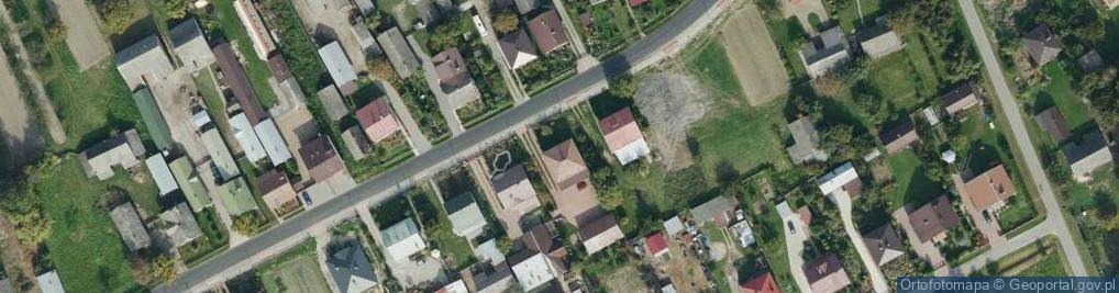 Zdjęcie satelitarne Zachodnia ul.