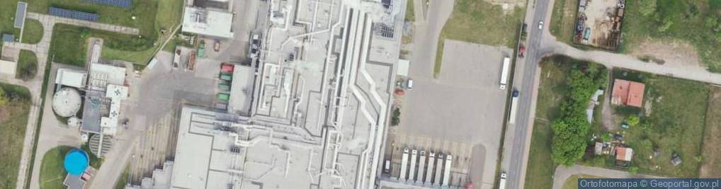 Zdjęcie satelitarne Zachodnia ul.