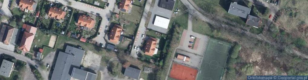 Zdjęcie satelitarne Zaułek Zielony ul.