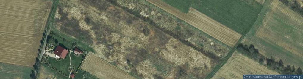 Zdjęcie satelitarne Zalesie ul.