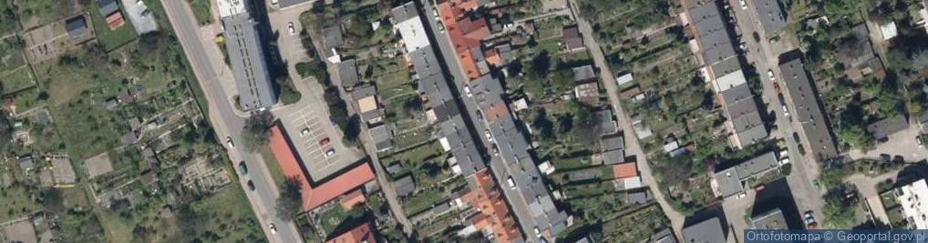 Zdjęcie satelitarne Ząbkowicka ul.