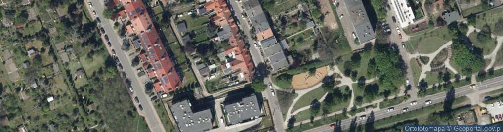 Zdjęcie satelitarne Ząbkowicka ul.