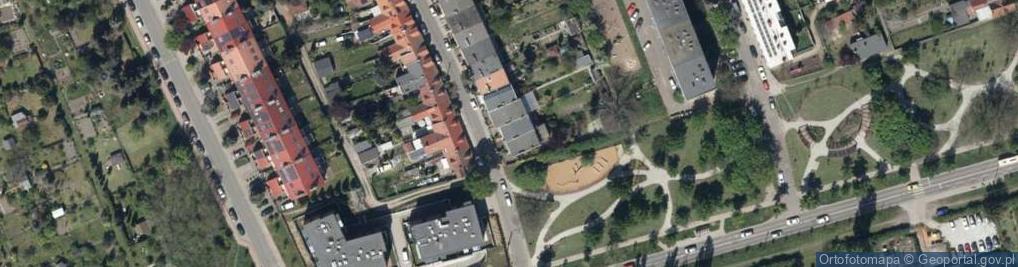 Zdjęcie satelitarne Ząbkowicka ul.