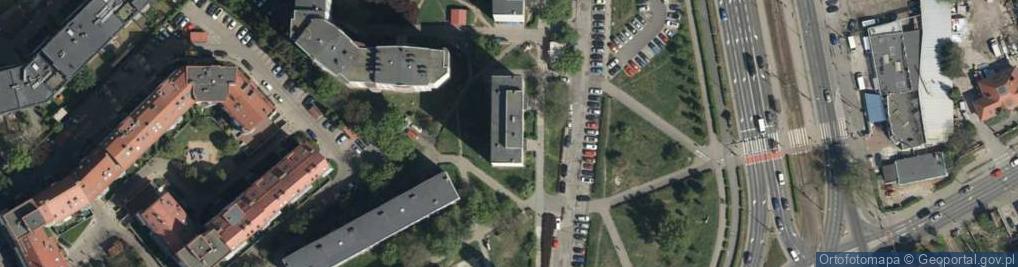 Zdjęcie satelitarne Zaułek Rogoziński ul.