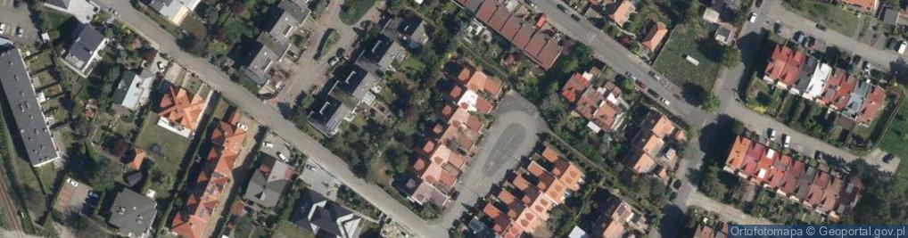 Zdjęcie satelitarne Zagrzebska ul.