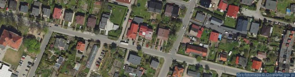 Zdjęcie satelitarne Zatorska ul.