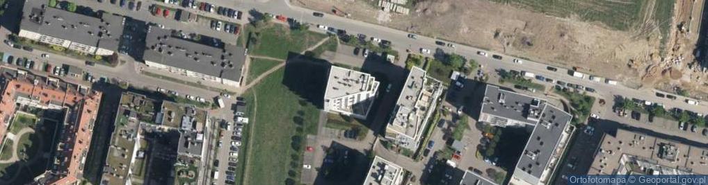 Zdjęcie satelitarne Zatorska ul.