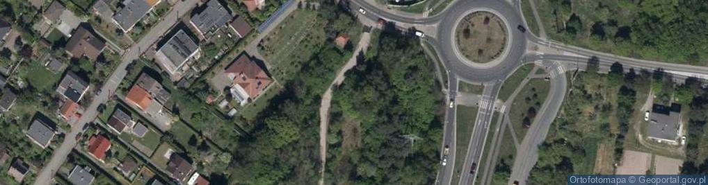 Zdjęcie satelitarne Zagajnikowa ul.