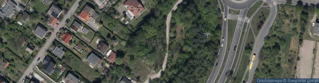 Zdjęcie satelitarne Zagajnikowa ul.