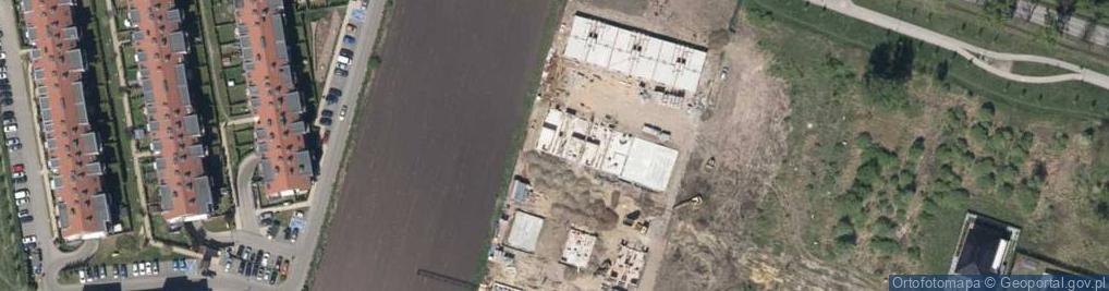 Zdjęcie satelitarne Zawiadowcza ul.