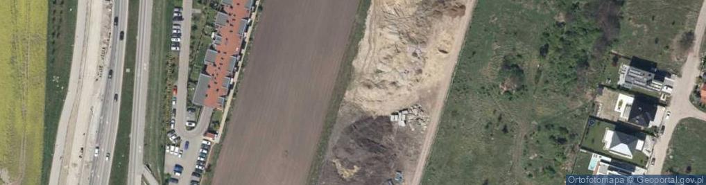 Zdjęcie satelitarne Zawiadowcza ul.
