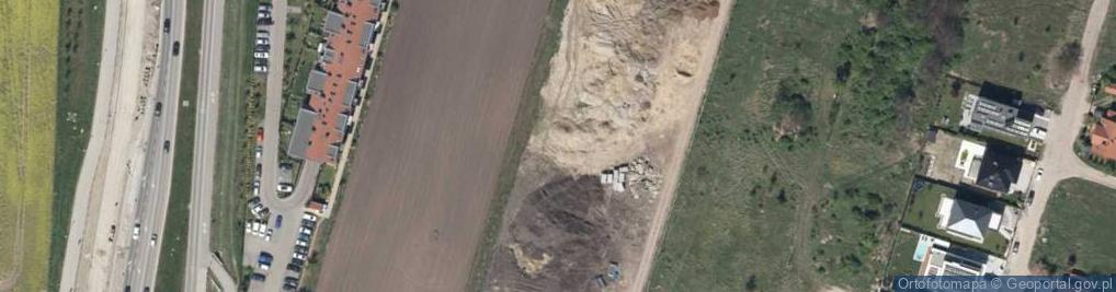 Zdjęcie satelitarne Zawiadowcza ul.