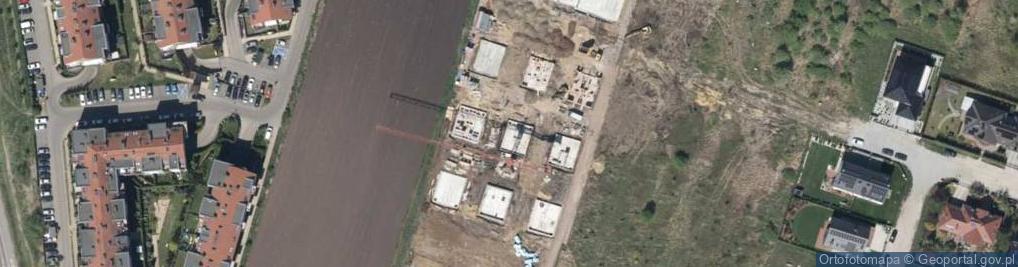 Zdjęcie satelitarne Zawiadowcza ul.